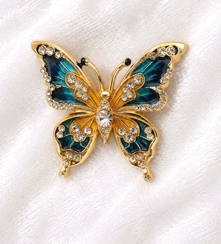Schmetterling brosche vintage - brosche,