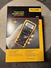 Fluke 177 True RMS Multimeter Professionelles elektrisches Prüfwerkzeug Gelb