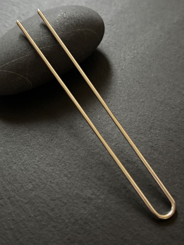 Elegante haarnadel aus kupfer - aus,