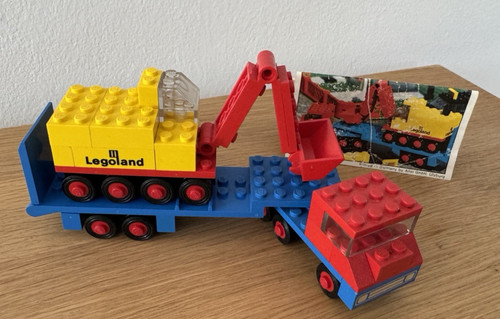 Lego 681 tieflader mit rad - 681,