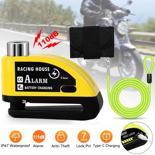 Motorrad fahrrad schloss - motorrad, alarm