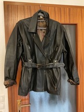 Vintage echt Leder Jacke schwarz Größe 40/42