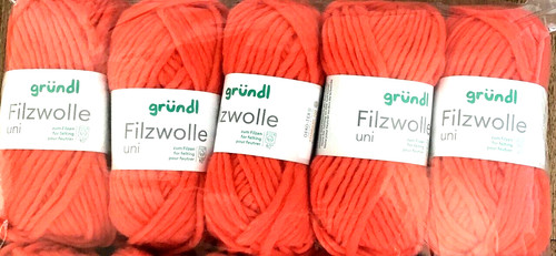 Filzwolle uni - (kg/48€),
