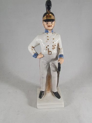 Porzellan figur soldat - porzellan,
