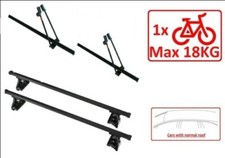 Satz Dachträger M001/130 + 2 Fahrrad Ständer für für BMW 5 Serie E60 Saloon