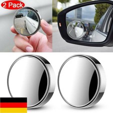 2x 360°Einstellbarer Auto Toter Winkel Rückspiegel Weitwinkel Blind Spot Spiegel