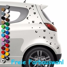 Aufkleber Blumen Schmetterling