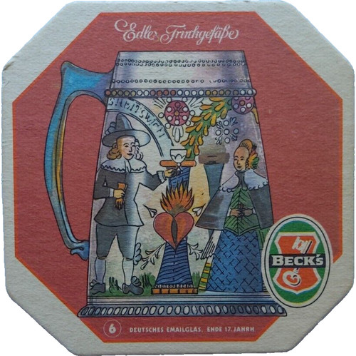 Alter bierdeckel brauerei - alter,