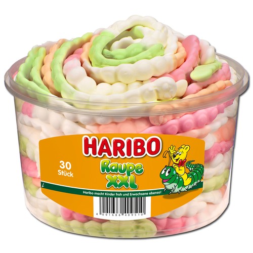 Haribo raupe - (8,63€/1kg),