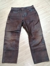 Damen Lederhose Motorrad Hose   Gr. XXL / 44  Kurzgröße