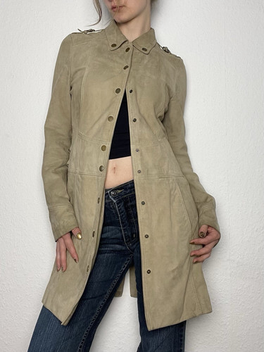 Hugo boss damen - hugo, ledermantel