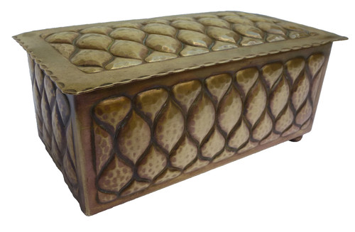 Alte messing dose schatulle - alte,