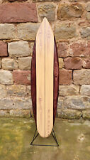SU-130-N15-(du-g21) / Dekosurfboard 130 cm aus Holz, Surfboard Board Surfbrett