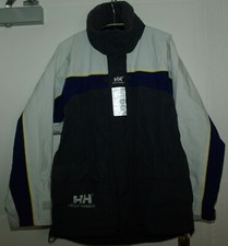 Helly Hansen Segeljacke  Gr. S  ( 50 - 52) - Grau /Blau -