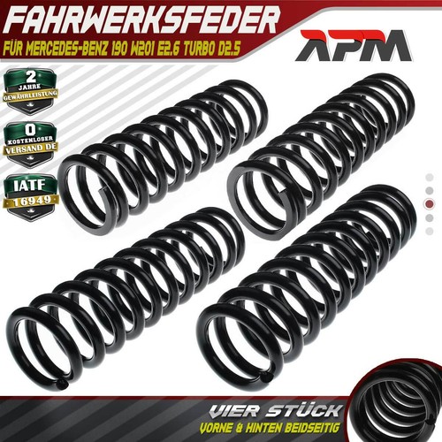 Fahrwerksfeder vorne hinten - 4x,
