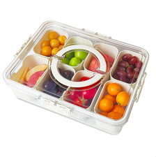 Snackbox mit 8 Fächern