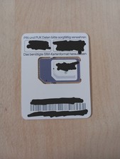 Sim Karten, ungeöffnet 