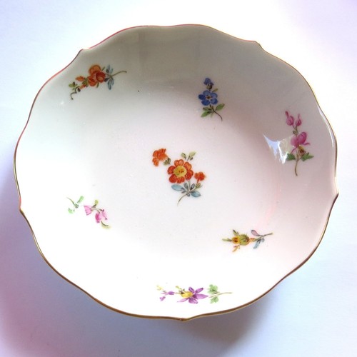 Teller meissen streublumen - teller,