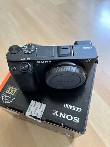 Sony alpha a6400 - sony, body