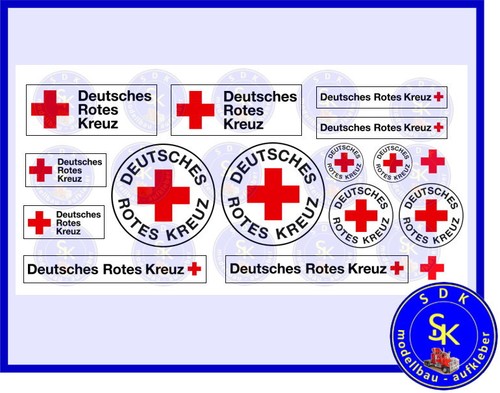 Drk deutsches rotes - drk, kreuz