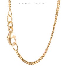 Edle massive Goldkette