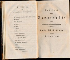 Lehrbuch der Geographie, von