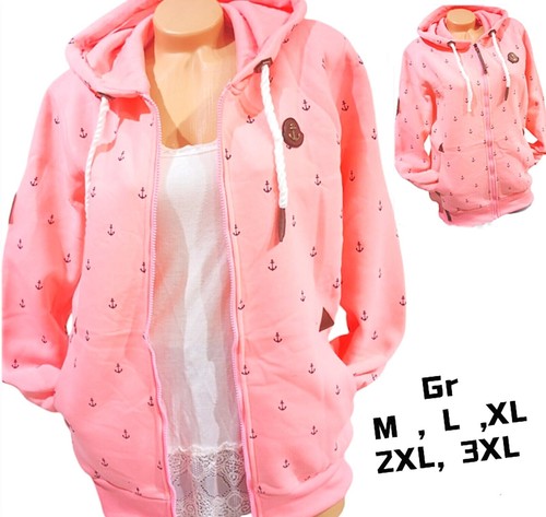 Damen sweat jacke - sweat,
