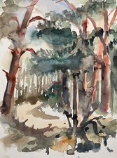 Aquarell Impressionist Alfred