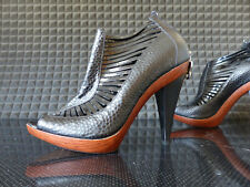 Joymiss, Riemen, italienische High Heels, Pumps, 38, Leder, schwarz, Schnäppchen