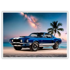 Fahrzeug Auto A4 Kunstdruck