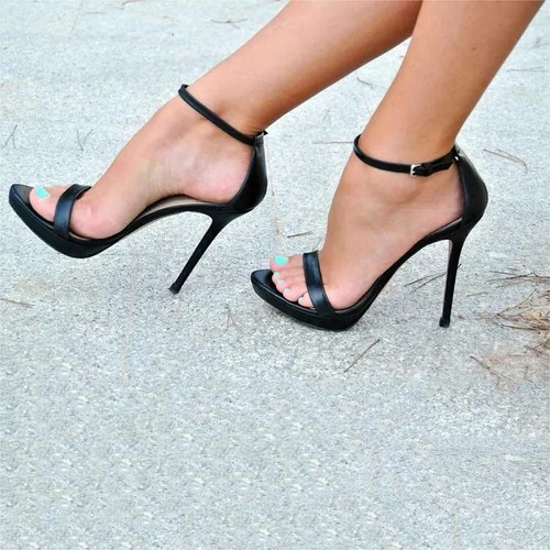 Zara high heels riemchen - heels,