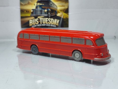 Wiking bus pullmann rot 87 - wiking, 1/87