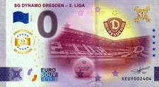 Null Euro Schein - 0 Euro Schein - SG Dynamo Dresden - 2. Liga 2025-3 Anniversar