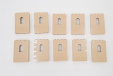 Lego Panel Burg Wand mit Fester 10x 1x4x5 60808 Tan Beige Sand Neu Ritter Potter