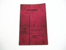 Perkins 4.192 4.203 Dieselmotor Handbuch Bedienungsanleitung Wartung 1964