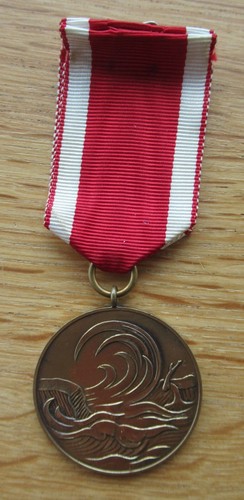 Brd orden sturmflut medaille - /,