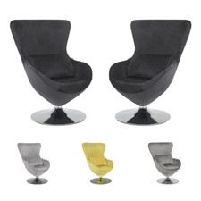 Relaxsessel Fernsehsessel Sessel Clubsessel Drehstuhl mit Kissen Wohnzimmersofa