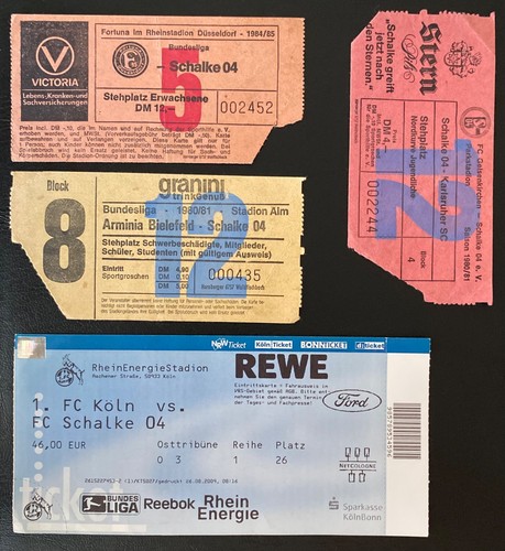 Alte tickets schalke - 4,
