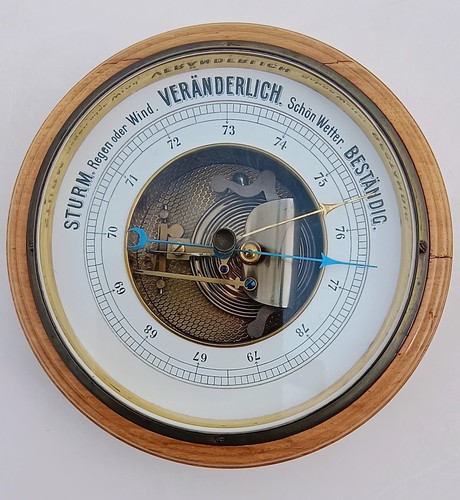 Großes schiffsbarometer - schiffsbarometer, um