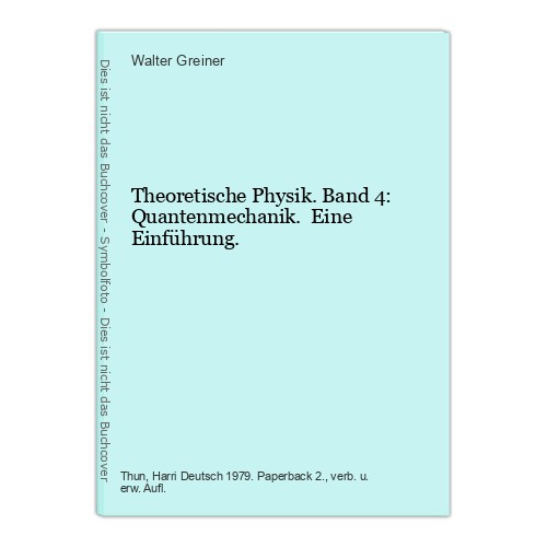 Theoretische physik band 4 - band,