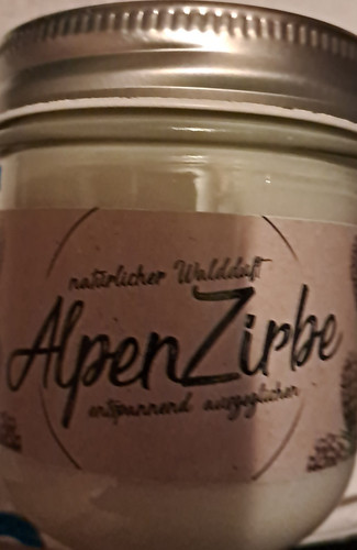 Alpen zirbel duftkerze - alpen,