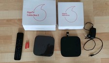 Vodafone Giga TV Kabelbox 2 mit GIGA TV Hard Drive Box
