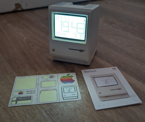 Apple macintosh maclock - apple, wecker