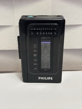 Philips Walkman D6541 Auto Stop Kassettenplayer Getestet Voll Funktionsfähig