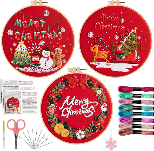 Offizon weihnachts stickset - offizon, weihnachts-stickset