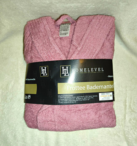 Homelevel frottee bademantel - homelevel, frottee-bademantel