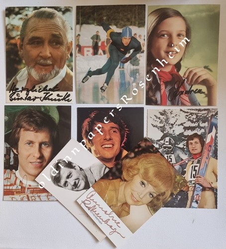 Autogrammkarten jürgens - 8,