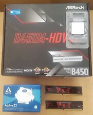 Aufrüstkit Bundle AMD Ryzen 5 5600X AM4, ASRock Mainboard B450M-HDV u. 16 GB