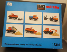 Märklin 18310 Mehrzweckfahrzeug Unimog mit Zubehör Spur  150  Jahre Märklin