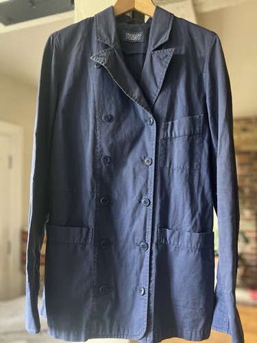 Toastblaue baumwolljacke - toastblaue,